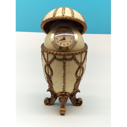 4 - Footed 26cm Egg Clock.