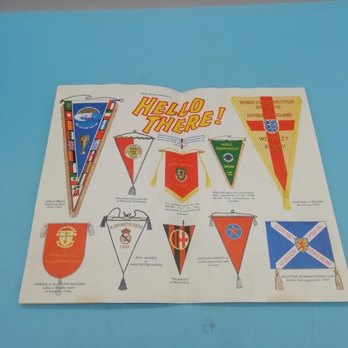 70 - Early 1960's Football Related Items to include TIGER 'Spot the Clubs' Wheel, TIGER Album of Football... 