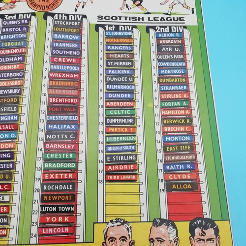 74 - The Lion Football League Ladders 1963 plus Famous Trophies 1960. Both Complete.