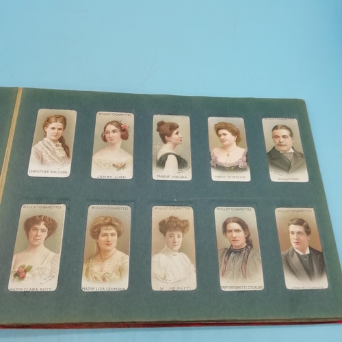 79 - Wills Cigarette Card Album with Various Cards.