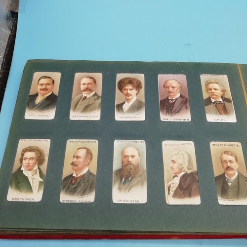 79 - Wills Cigarette Card Album with Various Cards.