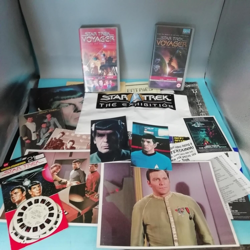 442 - Collection of Star Trek Related Ephemera to include Viewmaster Slides, Postcards, Photographs, Repro... 