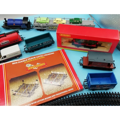 102 - Collection of Hornby and Corgi Trains, Vehicles and Accessories to include Hornby Highland Railways ... 