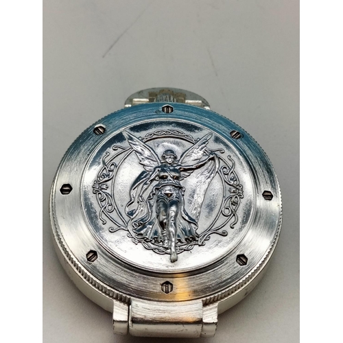 110A - Mechanical Pocket Watches (3). W/O. Various Designs.