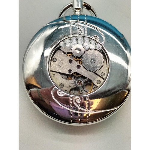 110A - Mechanical Pocket Watches (3). W/O. Various Designs.