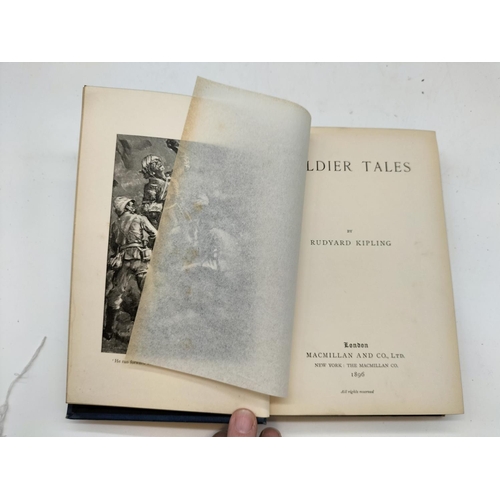 112 - Rudyard Kipling Books 1889 - 1891 (9 Books) to include 'Plain Tales from the Hills' 1890, 'Soldier T... 