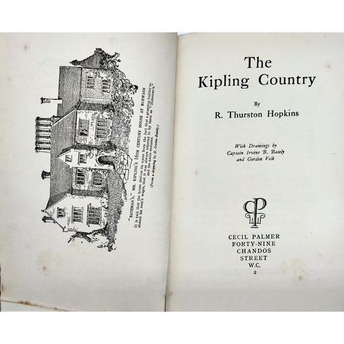 113 - Rudyard Kipling Related Books (3) - 'The Kipling Country' by R Thurston Hopkins (1924), 'Rudyard Kip... 