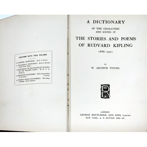 113 - Rudyard Kipling Related Books (3) - 'The Kipling Country' by R Thurston Hopkins (1924), 'Rudyard Kip... 