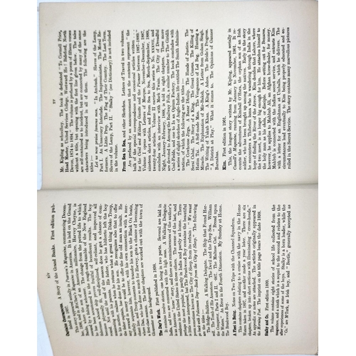 113 - Rudyard Kipling Related Books (3) - 'The Kipling Country' by R Thurston Hopkins (1924), 'Rudyard Kip... 