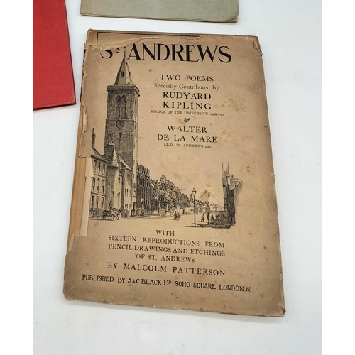 114 - Rudyard Kipling Related Books (3) to include 'Independence' Rectorial Address at St Andrews 1923, St... 