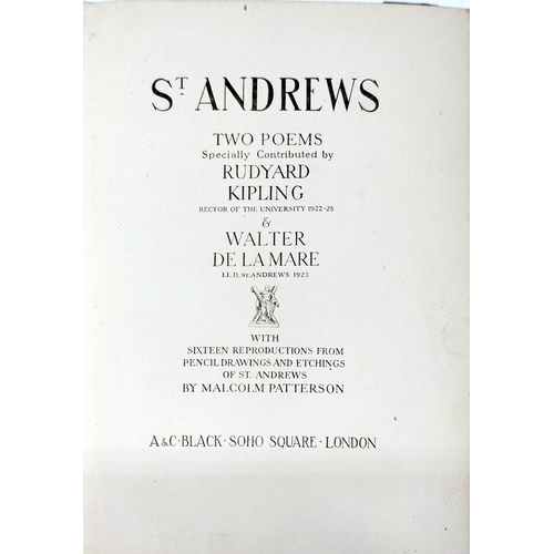 114 - Rudyard Kipling Related Books (3) to include 'Independence' Rectorial Address at St Andrews 1923, St... 