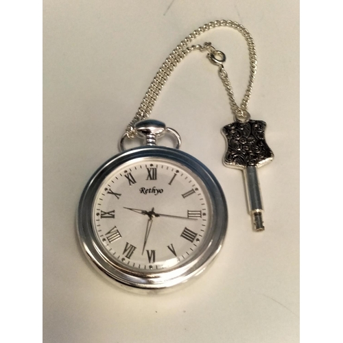 115A - Mechanical Pocket Watches (3). W/O. Various Designs.