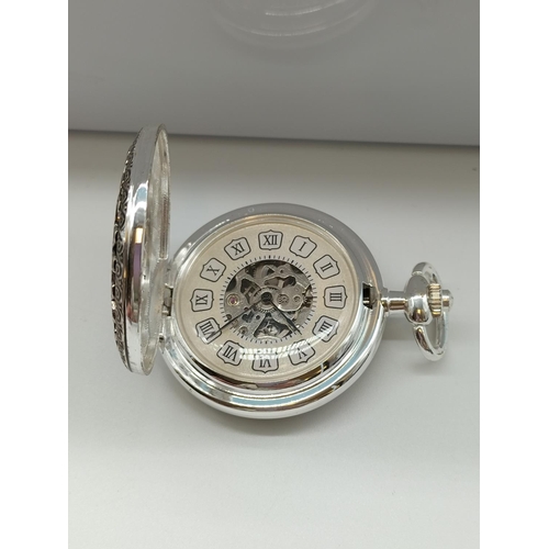 120A - Mechanical Pocket Watches (3). W/O. Various Designs.