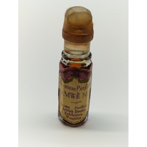 15 - Treen Ware Lighthouse containing Burmese Perfume in Bottle from the Burma Pavilion, British Empire E... 