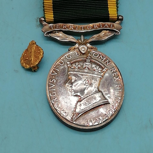 430 - George VI Full Size Territorial Army 'For Efficient Service' Medal T/77262 DVR Nutt RASC plus Additi... 