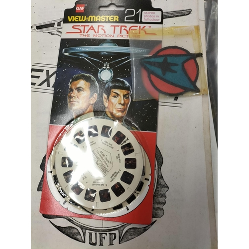 442 - Collection of Star Trek Related Ephemera to include Viewmaster Slides, Postcards, Photographs, Repro... 