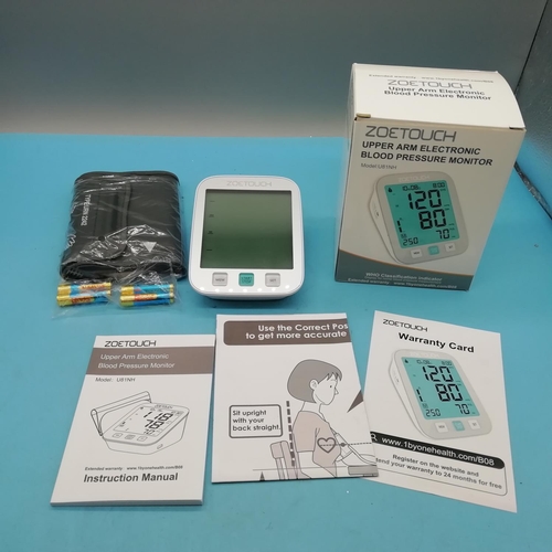 55A - Boxed Brand New Blood Pressure Monitor plus Boxed Nerve Massager Machine.