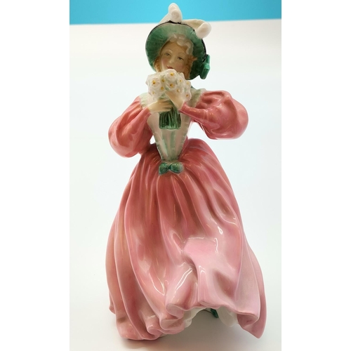 67 - Early Royal Doulton 21cm Lady Figure 'Marguerite' HN 1928. Backstamp for 1928-1959.