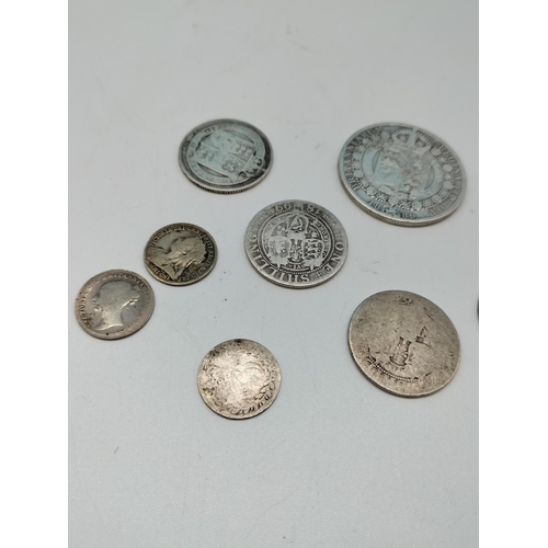 88 - Collection of Victorian Silver British Coins. 67 Grams.