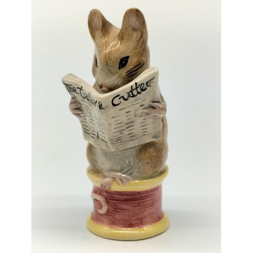 150A - Royal Albert Beatrix Potter 9cm Figure 'Tailor of Gloucester'.