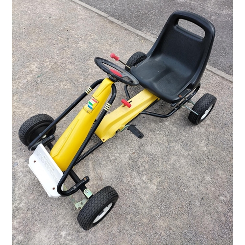 Vintage Original 1986 'Kettcar' (Pedal Go Kart). Made in West Germany by  the Kettler Company. 96cm x