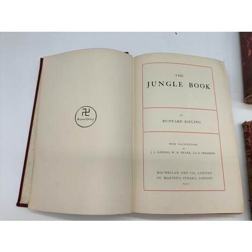 27 - Rudyard Kipling Books (4) -  'Kim' Uniform First Edition 1901 and  'Kim' Pocket Edition First Editio... 