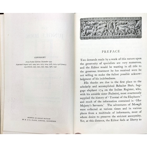 27 - Rudyard Kipling Books (4) -  'Kim' Uniform First Edition 1901 and  'Kim' Pocket Edition First Editio... 