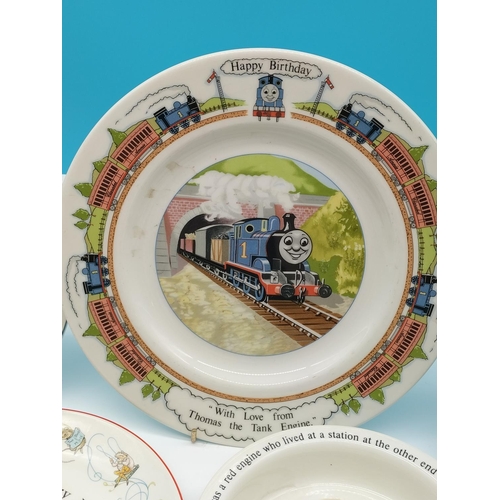 131 - Collection of Children's Ceramic Items (9) to include Thomas the Tank Engine, Peter Rabbit and Postm... 