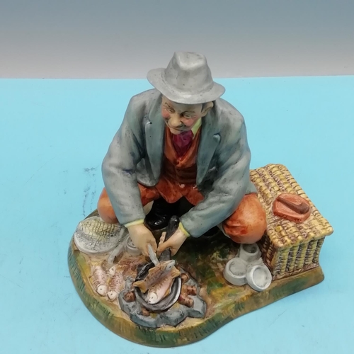 181 - Royal Doulton 16cm Matt Finish Figure 'Bon Appetit' HN 2444. Seconds Quality.