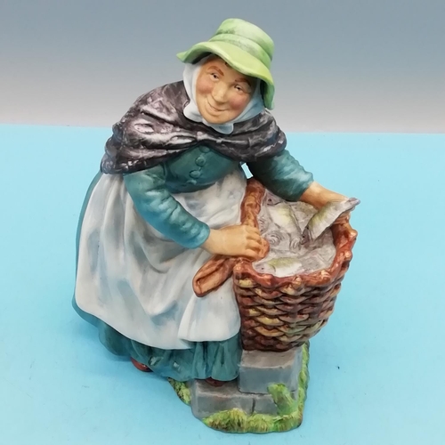 182 - Royal Doulton 20cm Matt Finish Figure 'Old Meg' HN 2494. Seconds Quality.