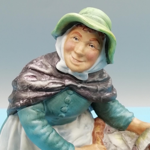 182 - Royal Doulton 20cm Matt Finish Figure 'Old Meg' HN 2494. Seconds Quality.