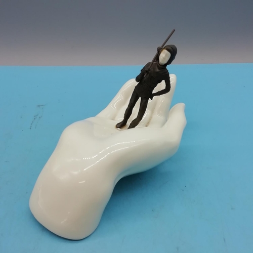 197 - Minton Figure of 'Tom Thumb'. 10cm High x 16cm. Seconds Quality.