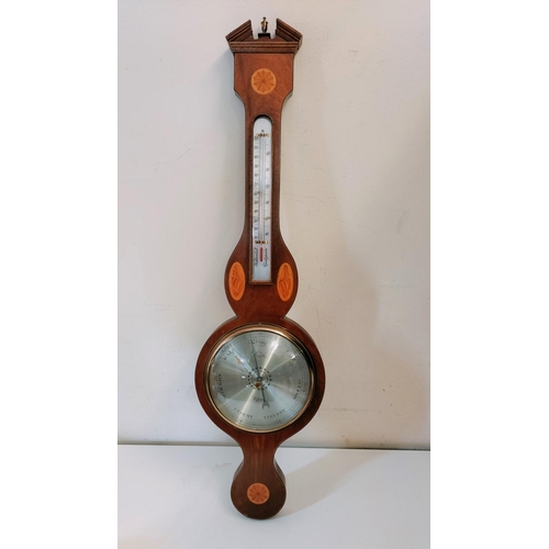 27 - Banjo Barometer. 95cm Long. Collection Only.