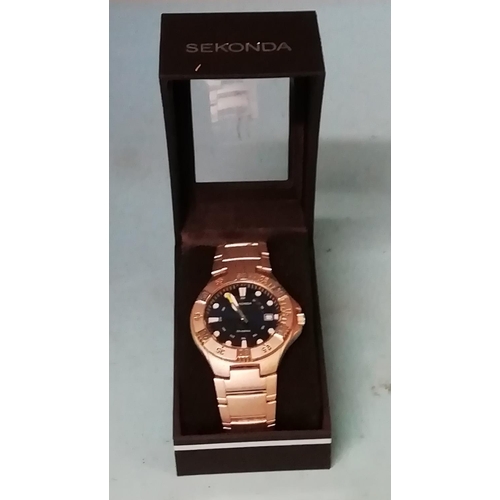 294 - Boxed Gents Sekonda Watch W/O.