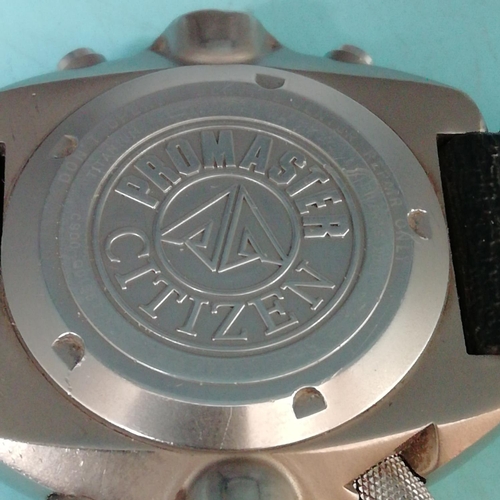 295 - Citizen ProMaster Watch W/O. Loose Bezel.