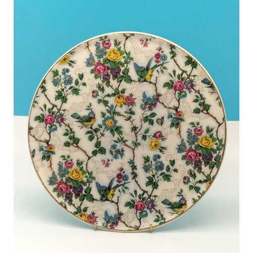 311 - Royal Tudor Ware Chintz Style 28cm Cake Plate.