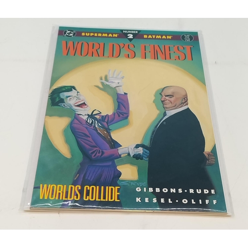 325 - DC Legends of the Worlds Finest No2 'Batman/Superman' Worlds Collide Comic. Perfect Condition.