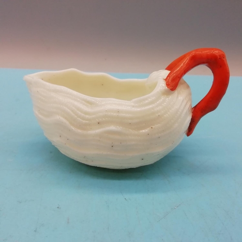 327 - Victorian Milk Glass Jug and Bowl. (11cm x 10cm x 6cm).