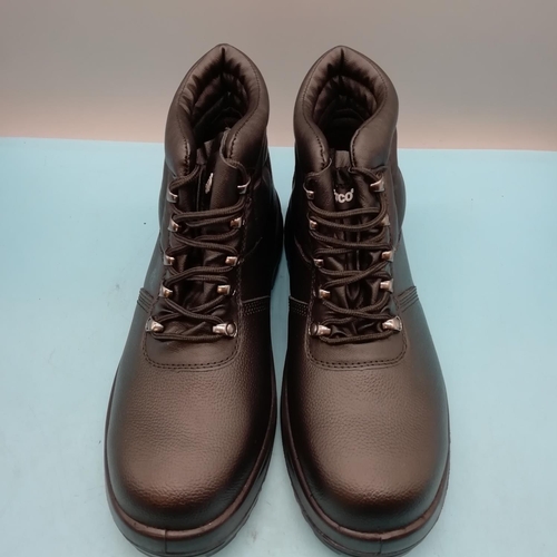 348 - Boxed Arco Black Safety Boots UK Size 9, EU 43.