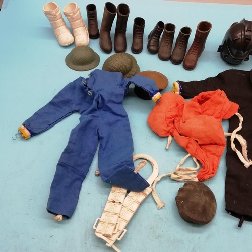 378 - Vintage Action Man Uniforms, etc.