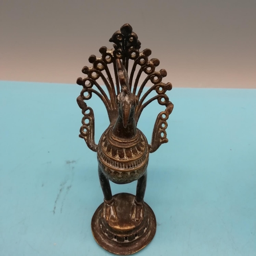 384 - Collection of Indian Brass and Metal Hindu Items.