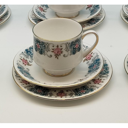 395 - Boxed Royal Standard China Trios (6). Chip to Base on 1 Cup.