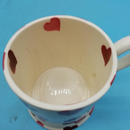 397 - Emma Bridgewater 'Pink Hearts' Cup and Saucer plus 9.5cm Mug.