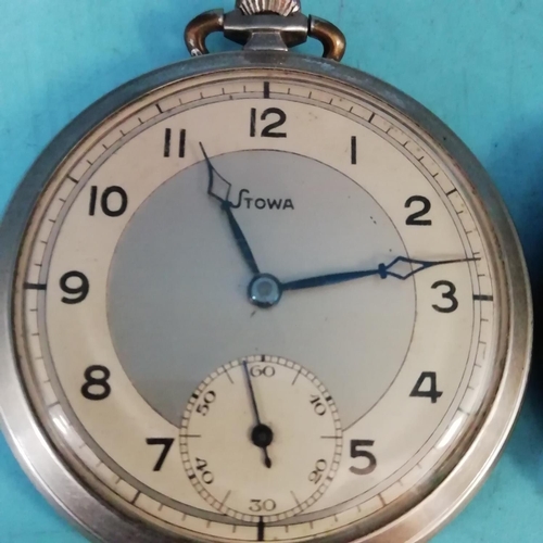 417 - Collection of Vintage Pocket Watches for Restoration including Remontoir Half Hunter, Stowa, Smiths,... 