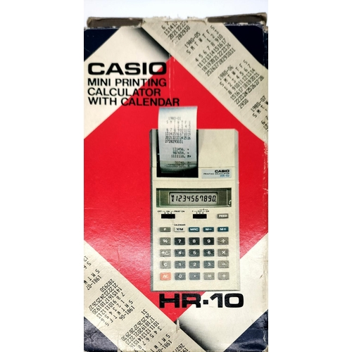 431 - Boxed Casio Calculator plus Brother P Touch 85. Both with Instructions.