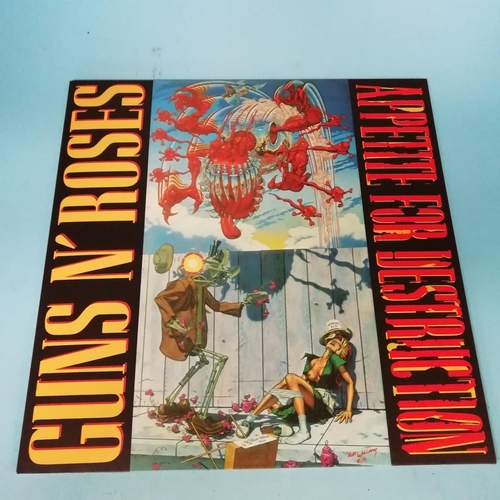 82 - Guns & Roses 'Appetite for Destruction' LP on Coloured Vinyl.