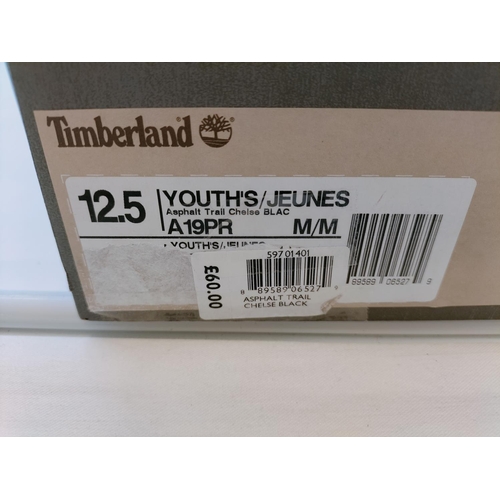 90 - Brand New Child's Timberland Asphalt Trail Chelsea Boots. Child's Size 12.