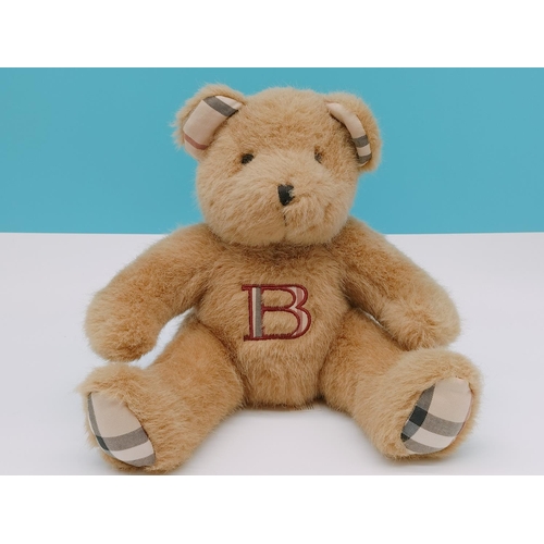 175 - Burberry Soft Toy. 22cm Tall.