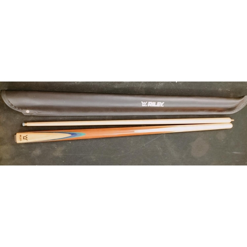 207 - Riley Pool Cue. 146cm Long