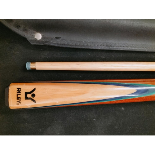 207 - Riley Pool Cue. 146cm Long